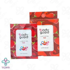 ساشه ژل لوبریکانت گرم کننده بادیگارد - 3 عددی