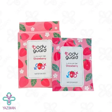 ساشه ژل لوبریکانت توت فرنگی بادیگارد - 3 عددی	