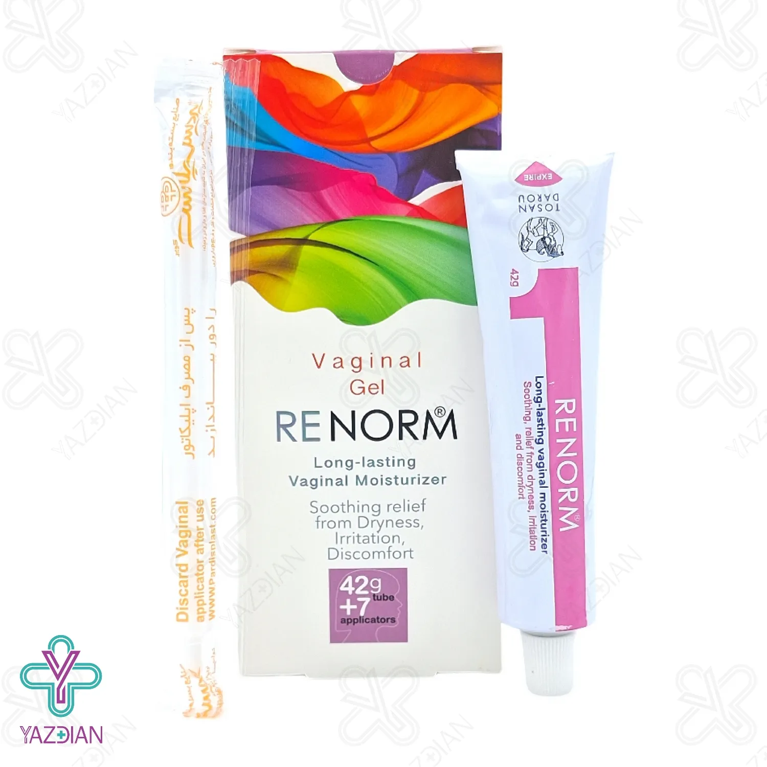 ژل واژینال ری نرم توسن دارو - 42 گرم	
