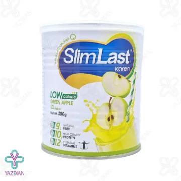 پودر لاغری اسلیم لست سیب کارن - 300 گرم	