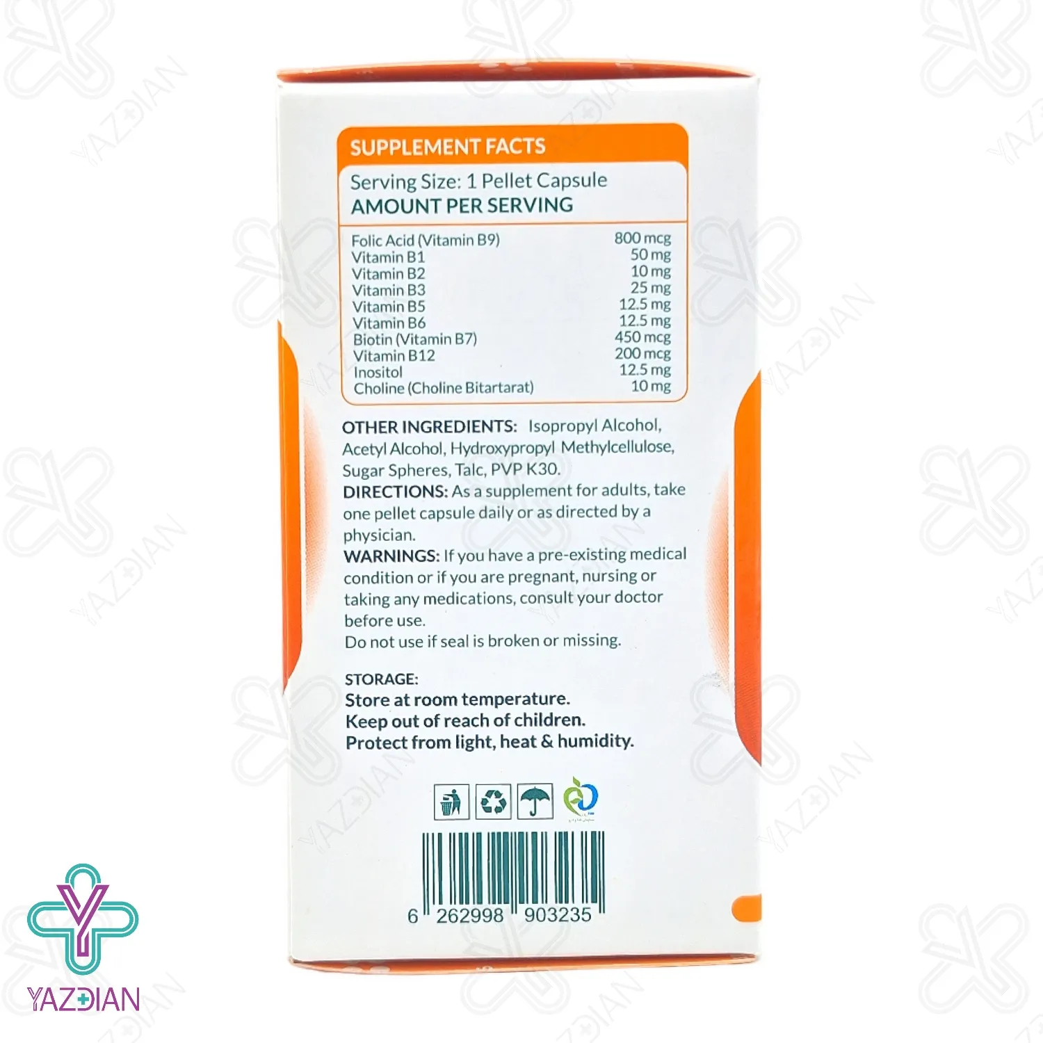 کپسول اینوزیتول و بکمپلکس نیچرز پلنتی - 60 عددی	