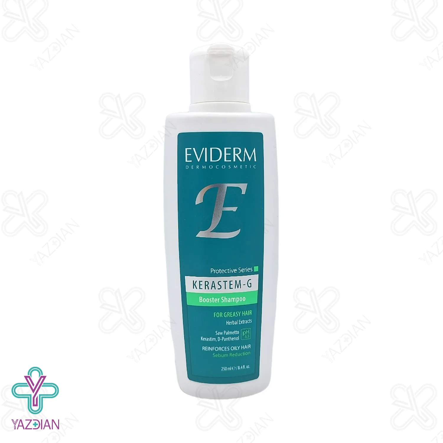 شامپو تقویت کننده موهای چرب کراستم جی اویدرم - 250 میلی لیتر	