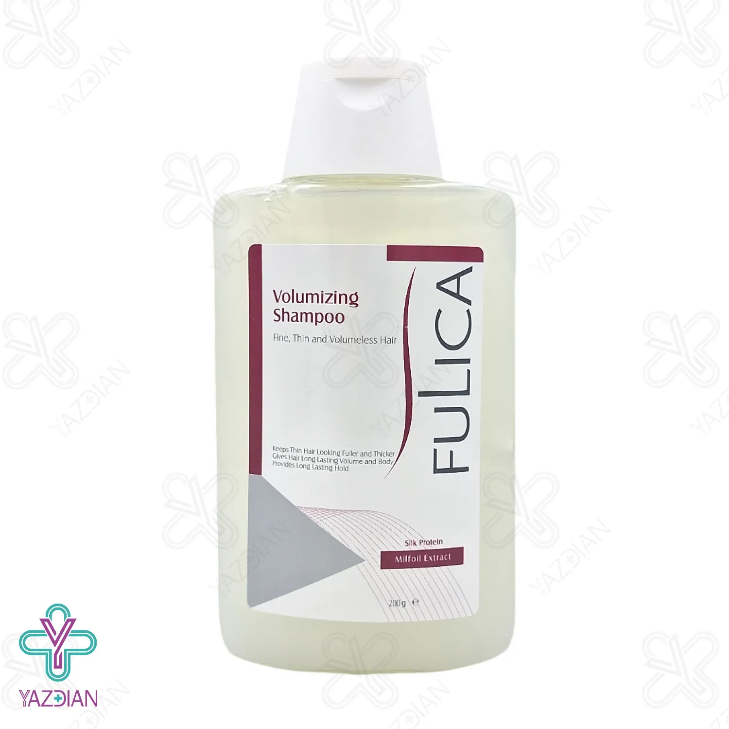 شامپو حجم دهنده فولیکا مناسب موهای نازک و کم حجم - 200 میلی لیتر	