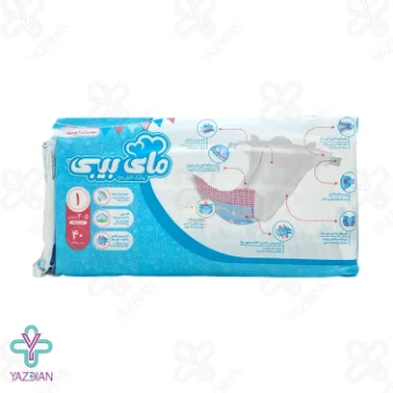 پوشک بچه مای بیبی سایز 1 بسته 40 عددی	
