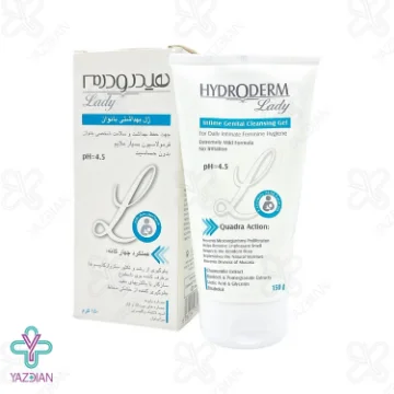ژل بهداشتی بانوان هیدرودرم لیدی - 150 گرم	