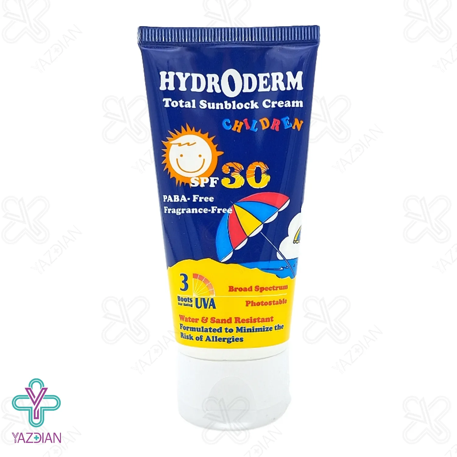 کرم ضد آفتاب کودکان SPF30 هیدرودرم - 50 میلی لیتر	