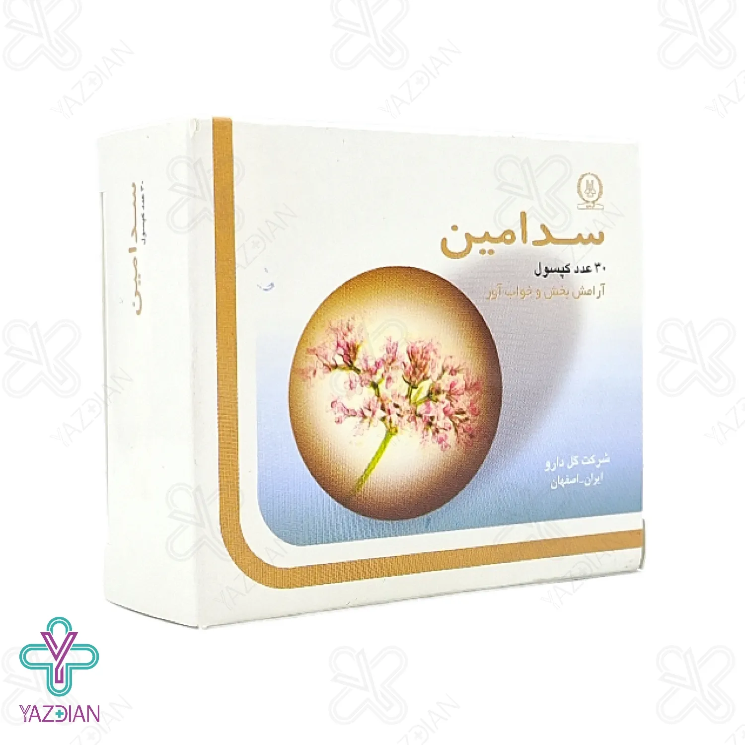 کپسول آرام بخش سدامین گل دارو - 30 عددی	