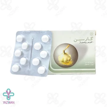 قرص سیر گارسین 300 میلی گرم گل دارو - 30 عددی	
