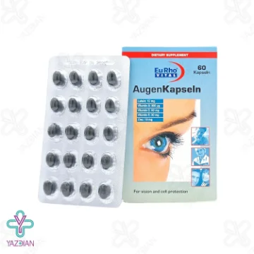 کپسول تقویت چشم اوژن یوروویتال - 60 عددی	