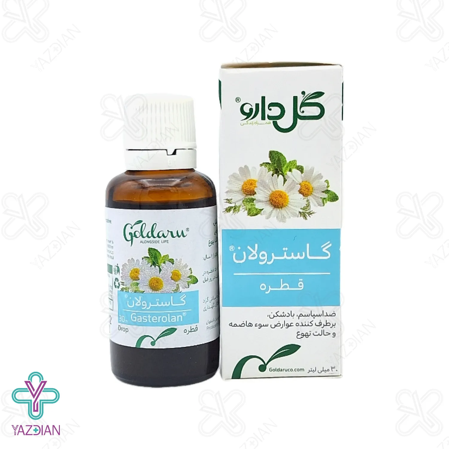 قطره گوارش گاسترولان گل دارو - 30 میلی لیتر	