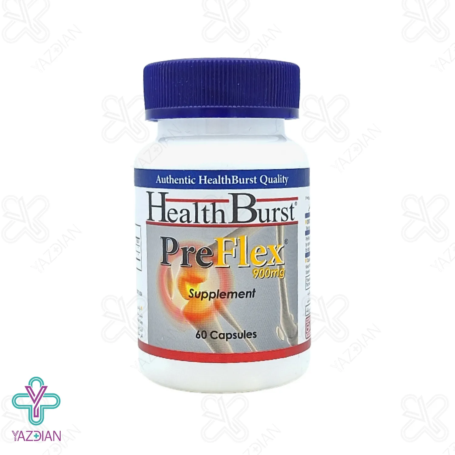 کپسول تقویت مفاصل پریفلکس هلث برست - 60 عددی	