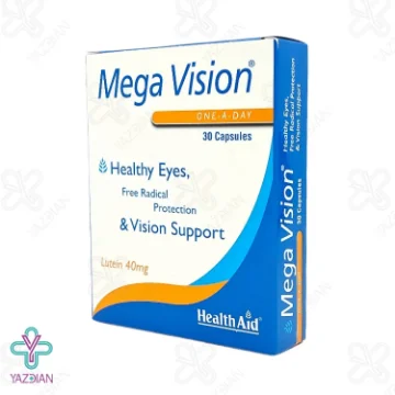 کپسول تقویت چشم مگاویژن هلث اید - 30 عددی	
