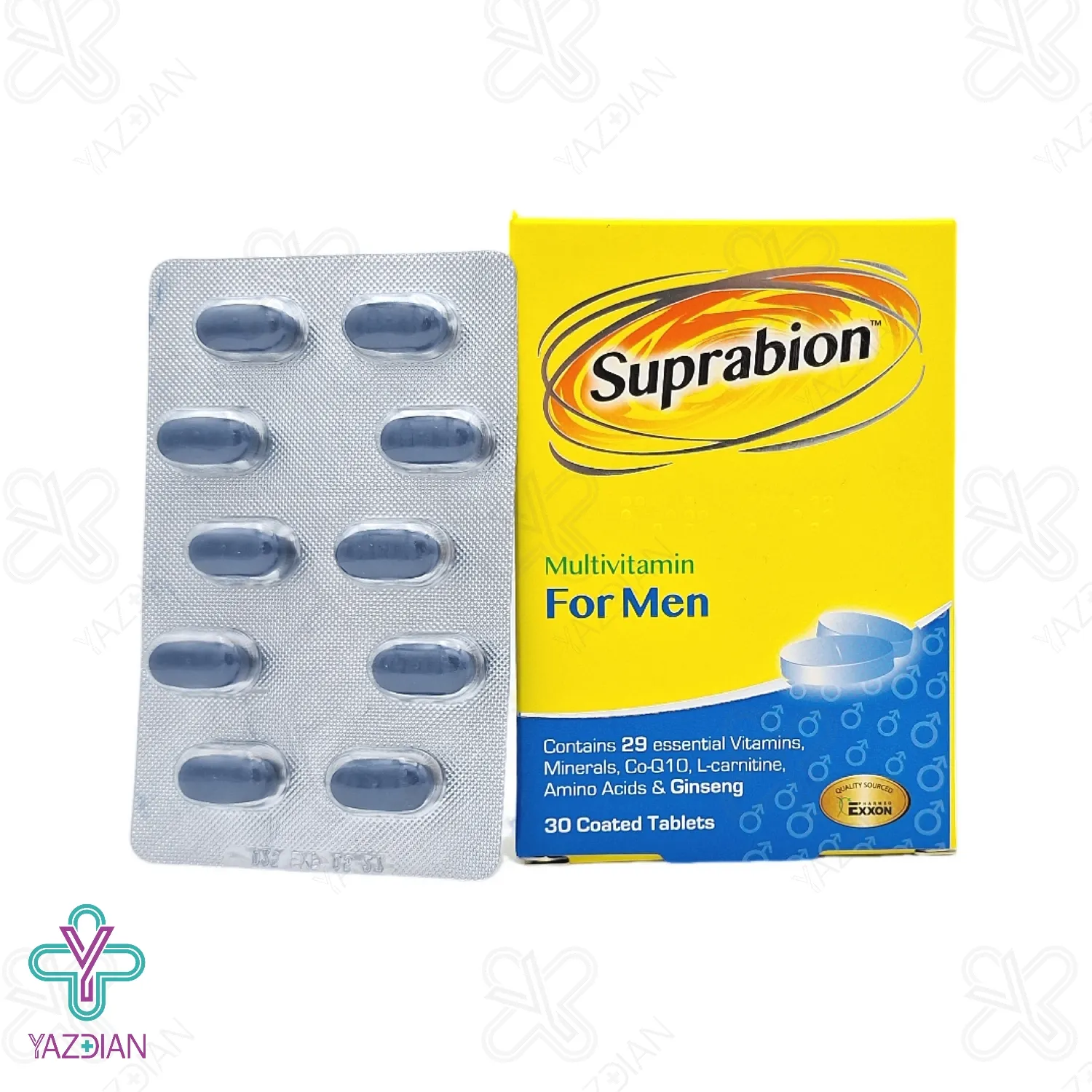 قرص تقویت کننده آقایان سوپرابیون - 30 عددی	