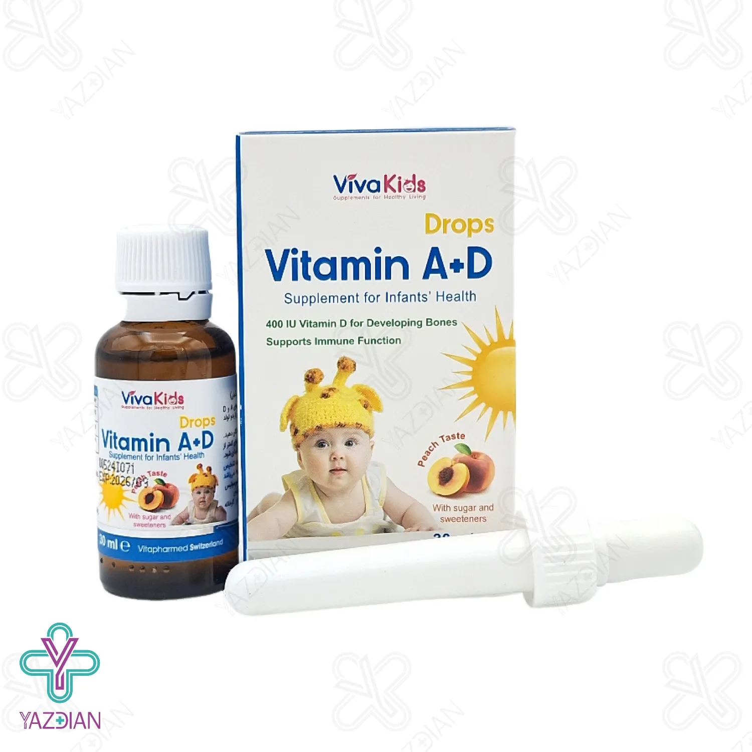 قطره ویتامین آد ویواکیدز - 30 میلی لیتر