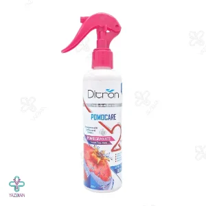 اسپری دو فاز موهای رنگ شده حاوی عصاره انار دیترون - 250 میلی لیتر