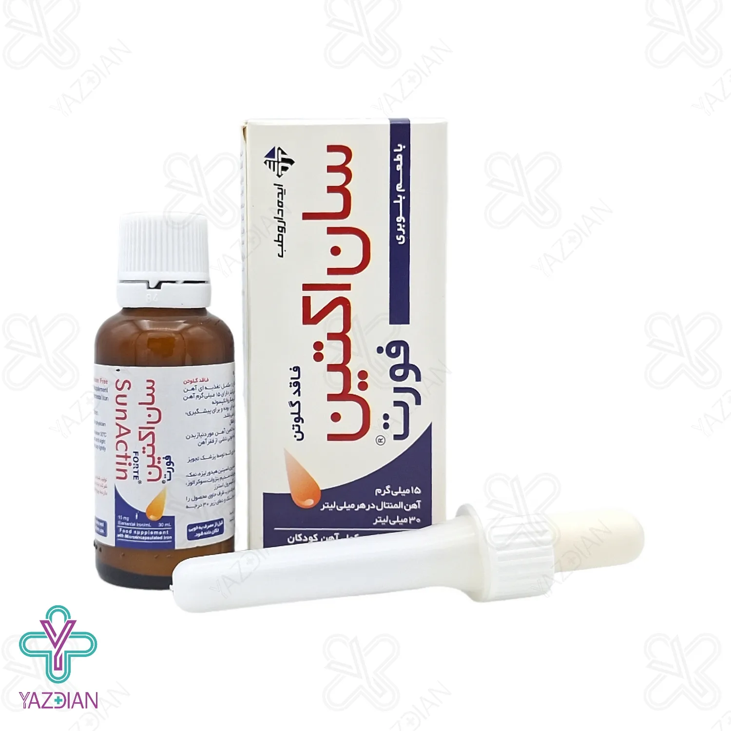 قطره آهن سان اکتین فورت ایده دارو طب - 30 میلی لیتر	