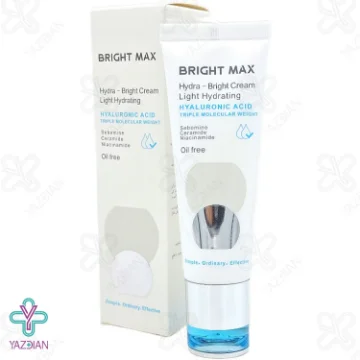 کرم آبرسان پوست چرب هیدرابرایت برایت مکس - 50 میلی لیتر	