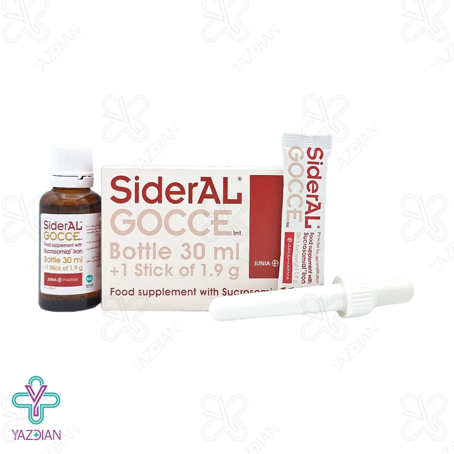 قطره آهن سیدرال گوچه جونیا فارما - 30 میلی لیتر	