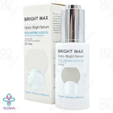 سرم هیالورونیک اسید 2 درصد برایت مکس - 30 میلی لیتر	