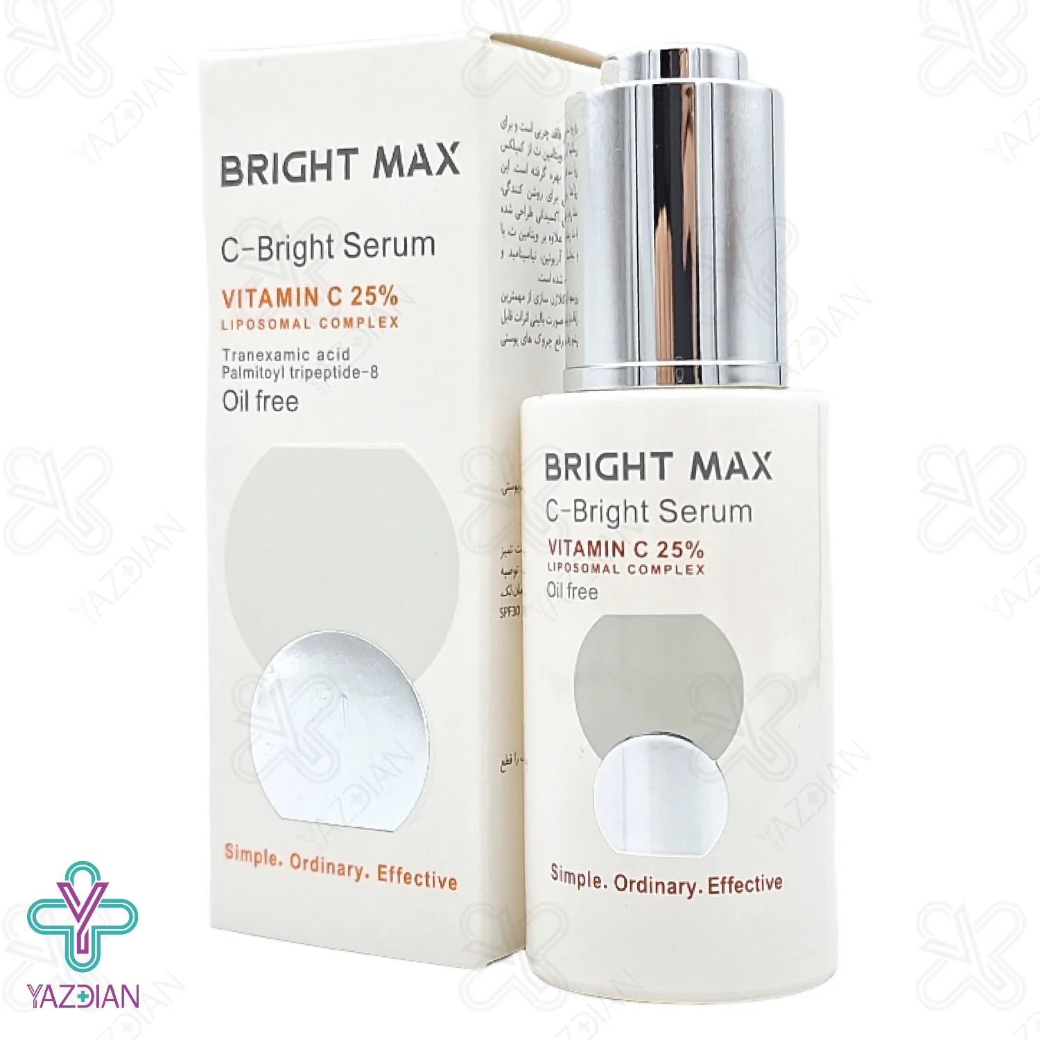 سرم ویتامین ث لیپوزومال 25 درصد برایت مکس - 30 میلی لیتر	