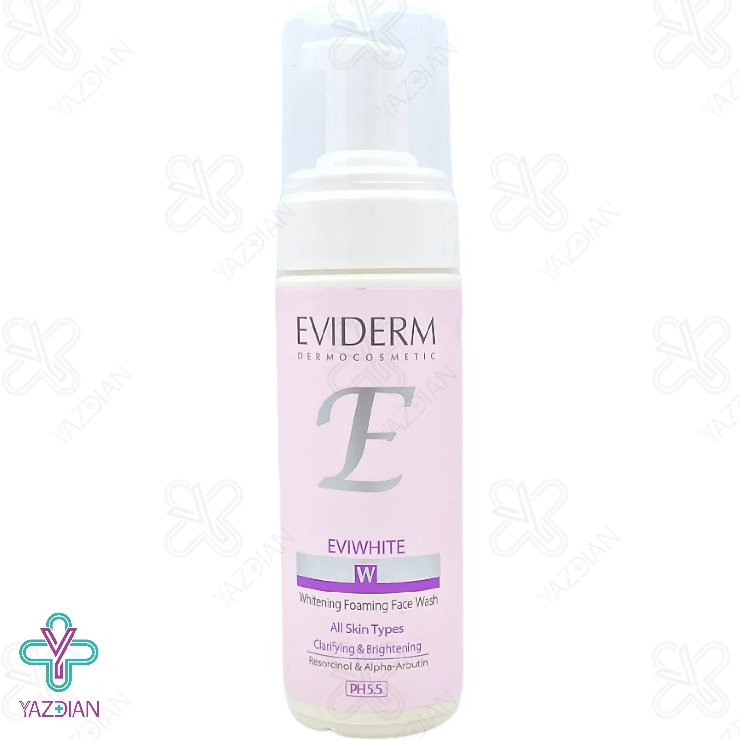 فوم شستشوی روشن کننده صورت اوی وایت اویدرم - 150 میلی لیتر	