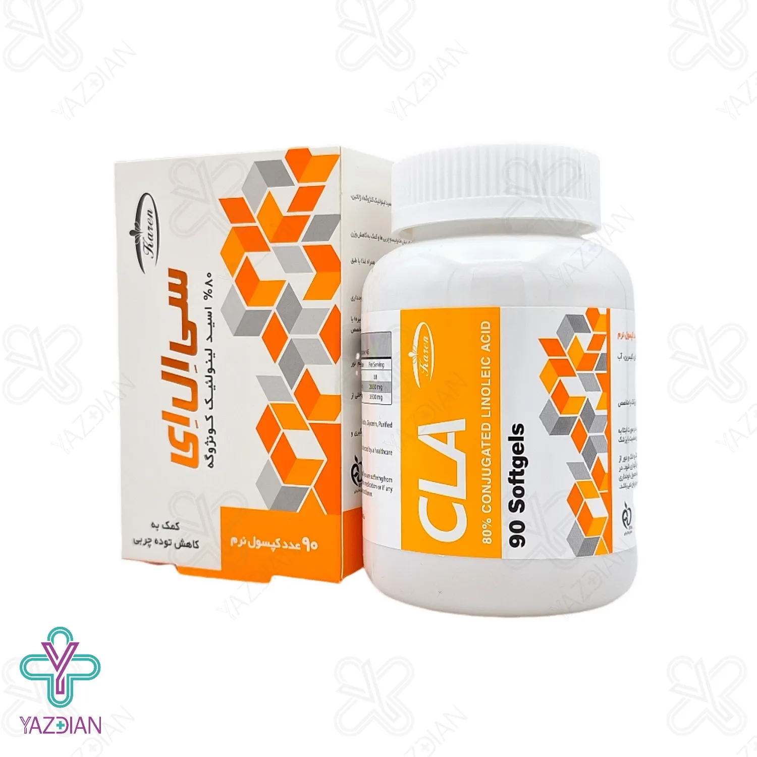 کپسول CLA سی ال ای 1600 کارن - 90 عددی	