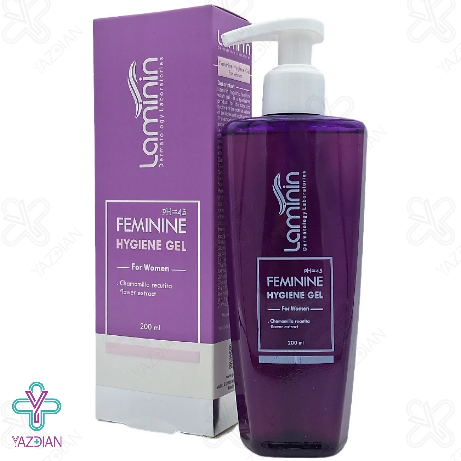 ژل بهداشتی بانوان لامینین - 200 میلی لیتر	