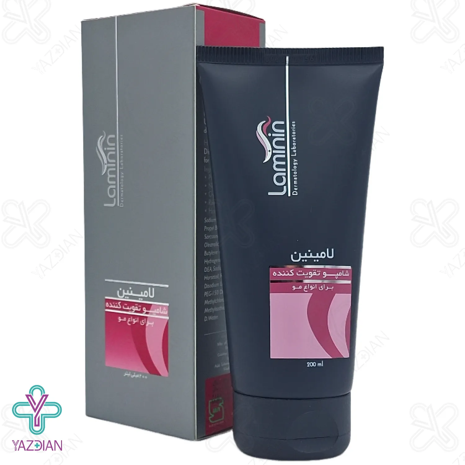 شامپو تقویت کننده و ضد ریزش لامینین - 200 میلی لیتر	