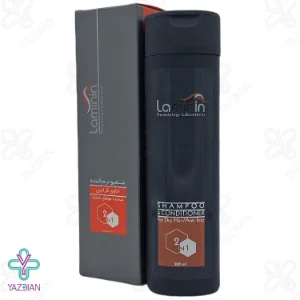 شامپو کراتینه و نرم کننده مو لامینین (1*2) - 200 میلی لیتر	