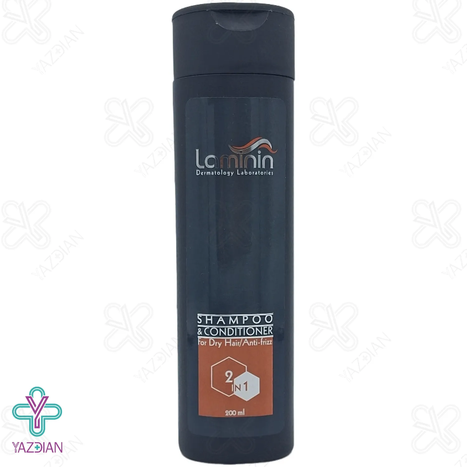 شامپو کراتینه و نرم کننده مو لامینین (1*2) - 200 میلی لیتر	