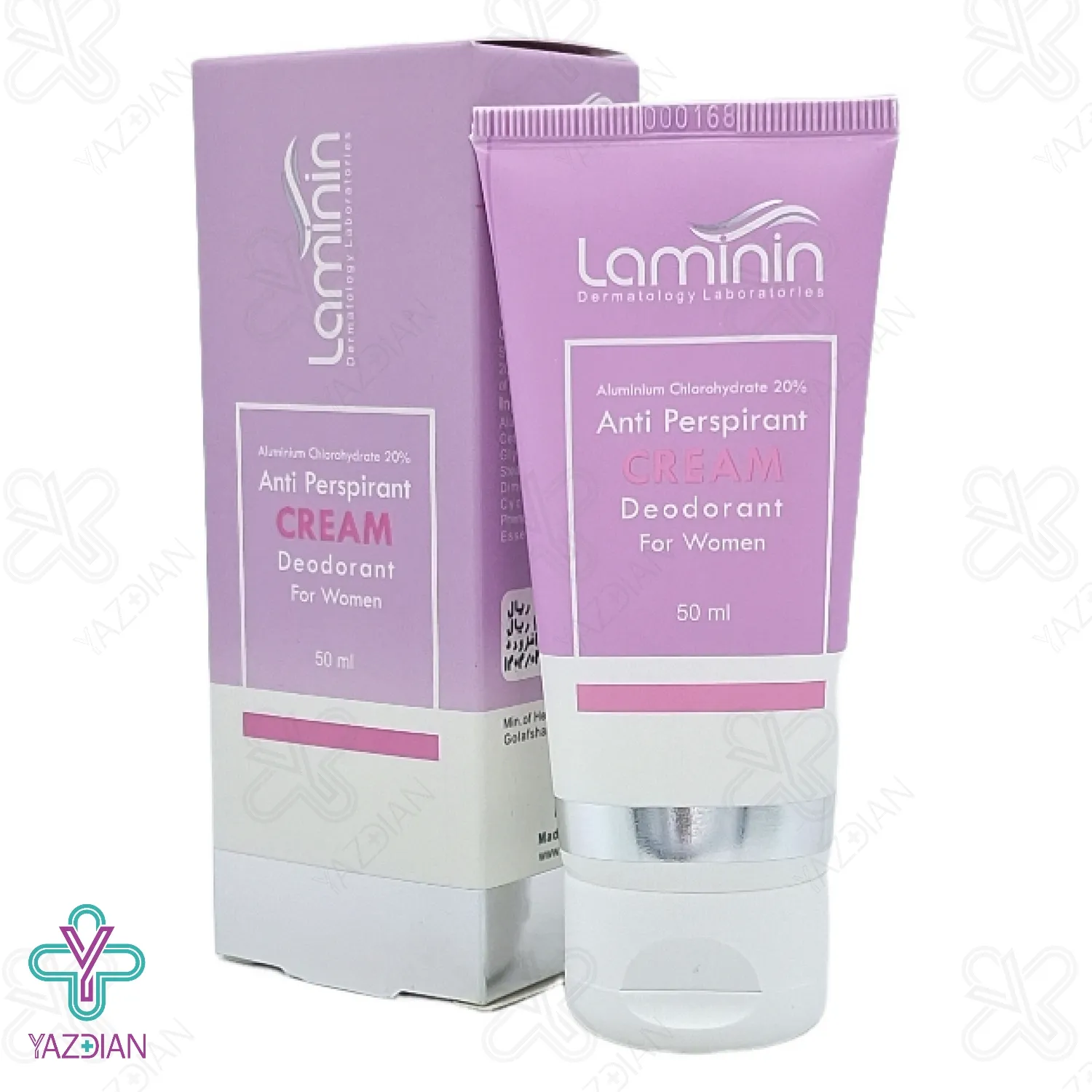 کرم ضد تعریق بانوان لامینین - 50 میلی لیتر	