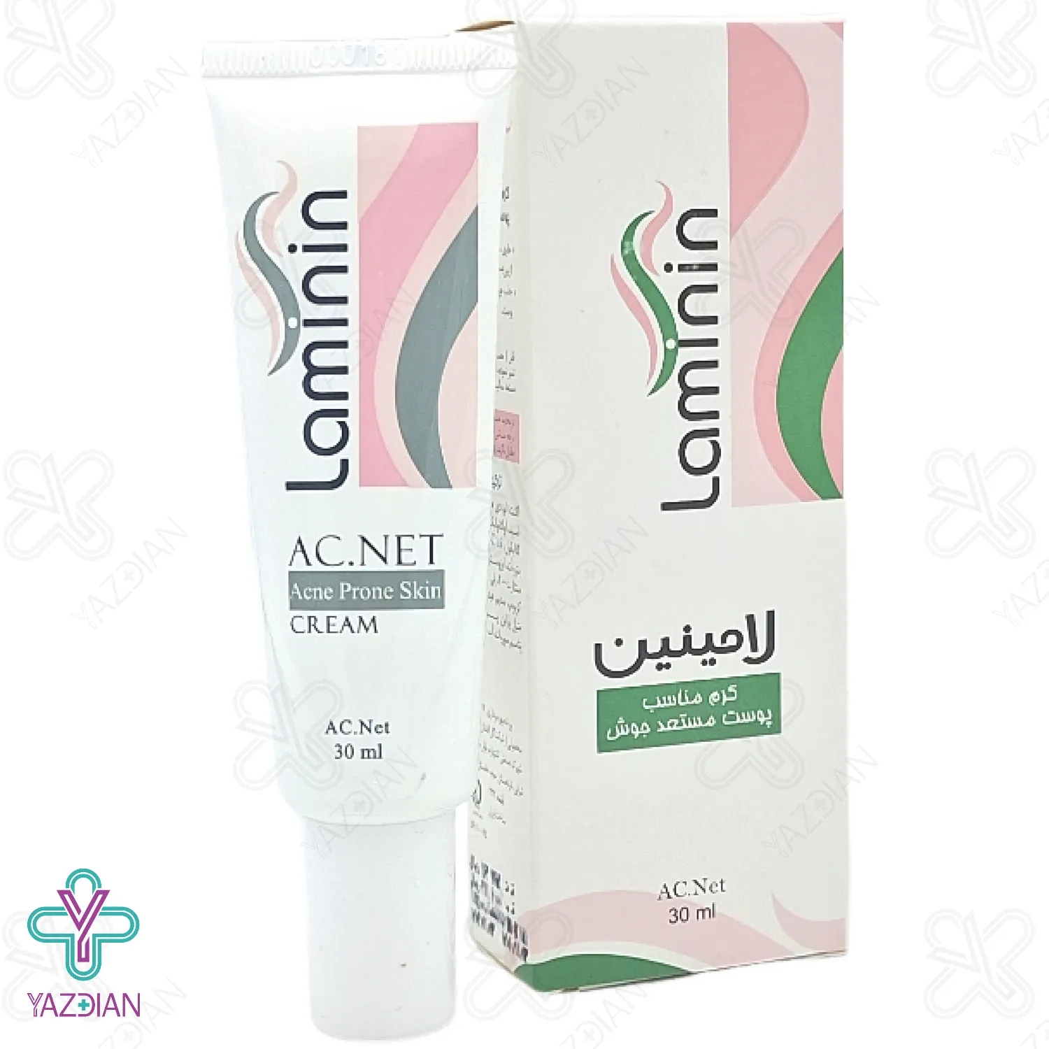 کرم ضد جوش اکنت لامینین - 30 میلی لیتر	
