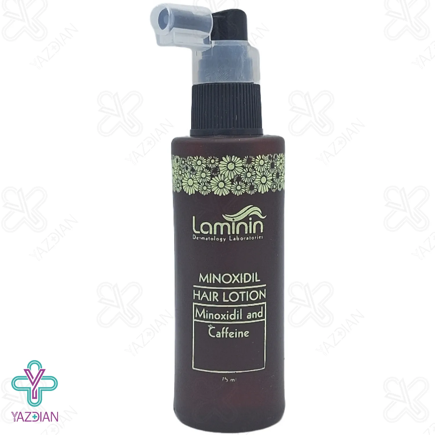 محلول ضد ریزش مو ماینوکسیدیل کافئین لامینین - 75 میلی لیتر	