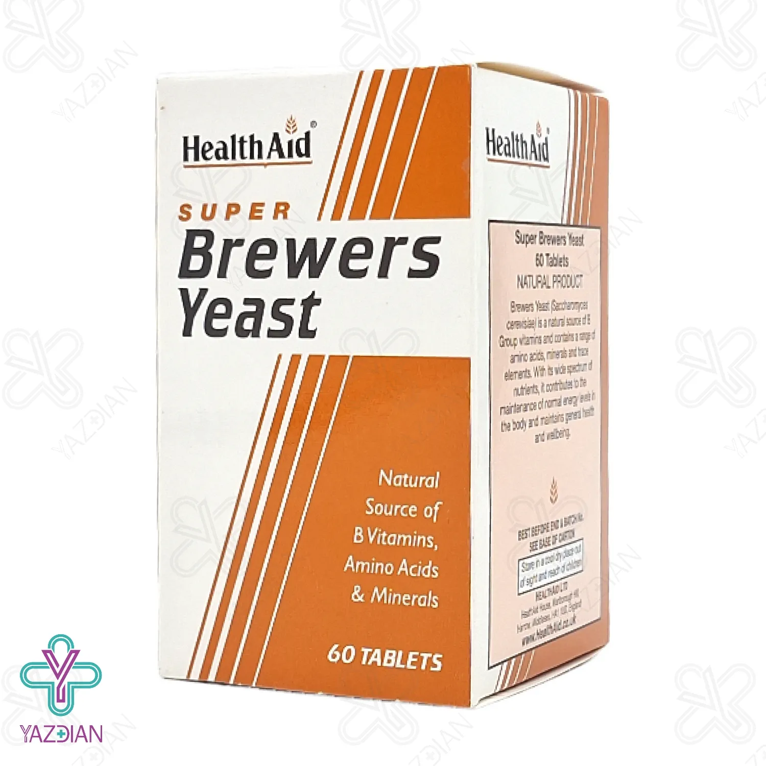 قرص مخمر آبجو هلث اید - 60 عددی	