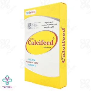 قرص کلسیم منیزیم زینک کلسی فید دنیا دارو - 30 عددی	