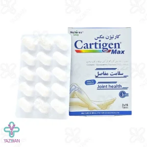 قرص تقویت مفاصل کارتیژن مکس نیچرز اونلی - 30 عددی	
