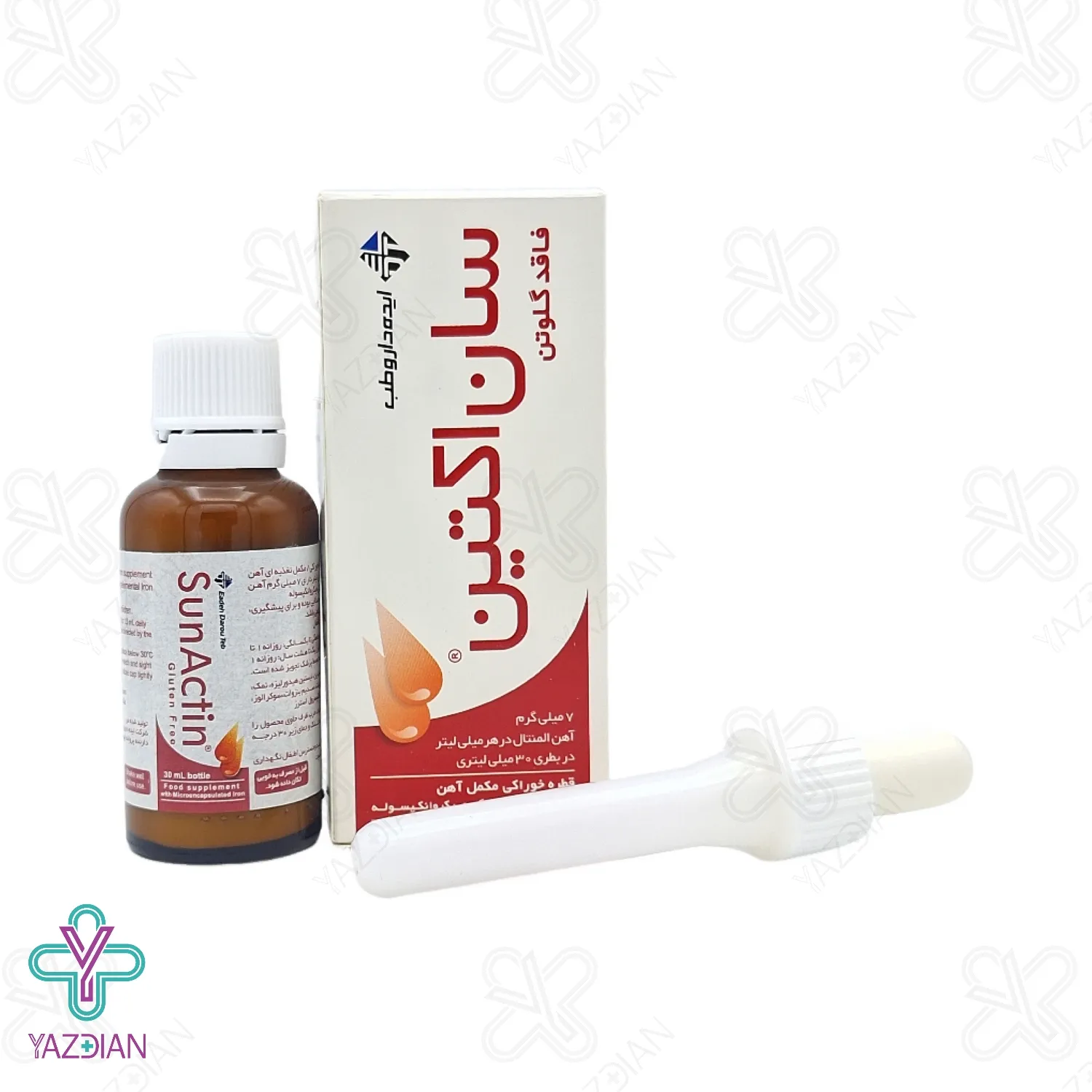 قطره آهن سان اکتین ایده دارو طب - 30 میلی لیتر	