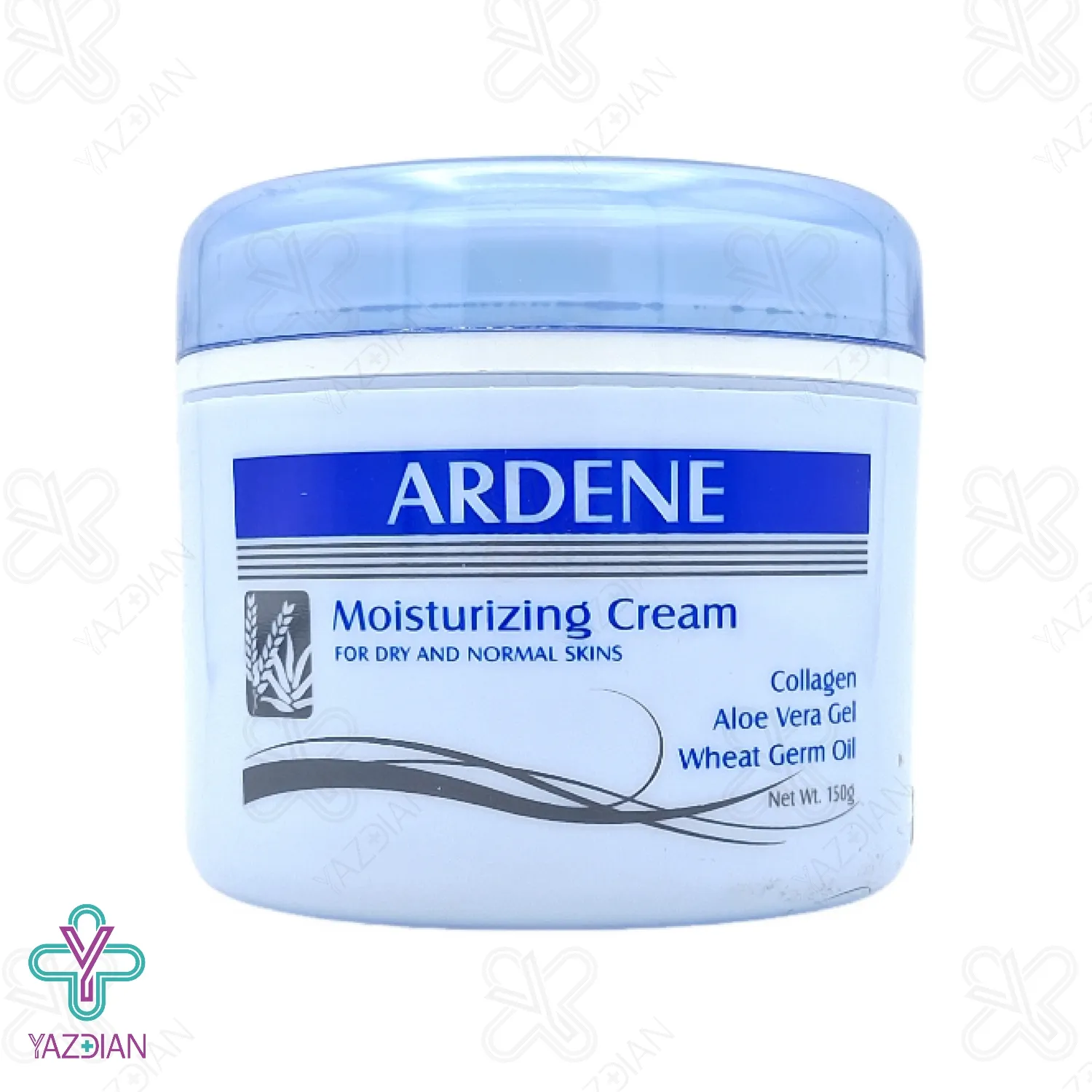 کرم مرطوب کننده کاسه ای آردن با عصاره آلوئه ورا و جوانه گندم - 150 میلی گرم	