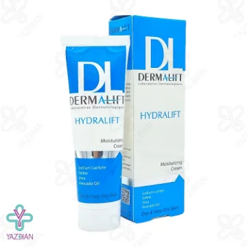 کرم مرطوب کننده پوست خشک و خیلی خشک هیدرالیفت درمالیفت - 50 میلی لیتر	