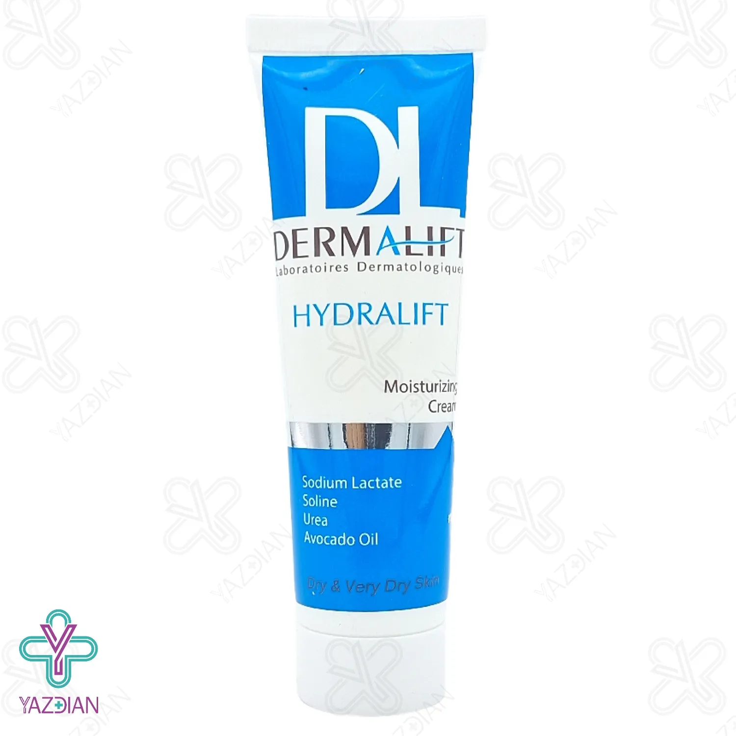 کرم مرطوب کننده پوست خشک و خیلی خشک هیدرالیفت درمالیفت - 50 میلی لیتر	