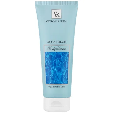 لوسیون بدن پوست خشک آکوا تاچ ویکتوریا رز - 250 میلی لیتر