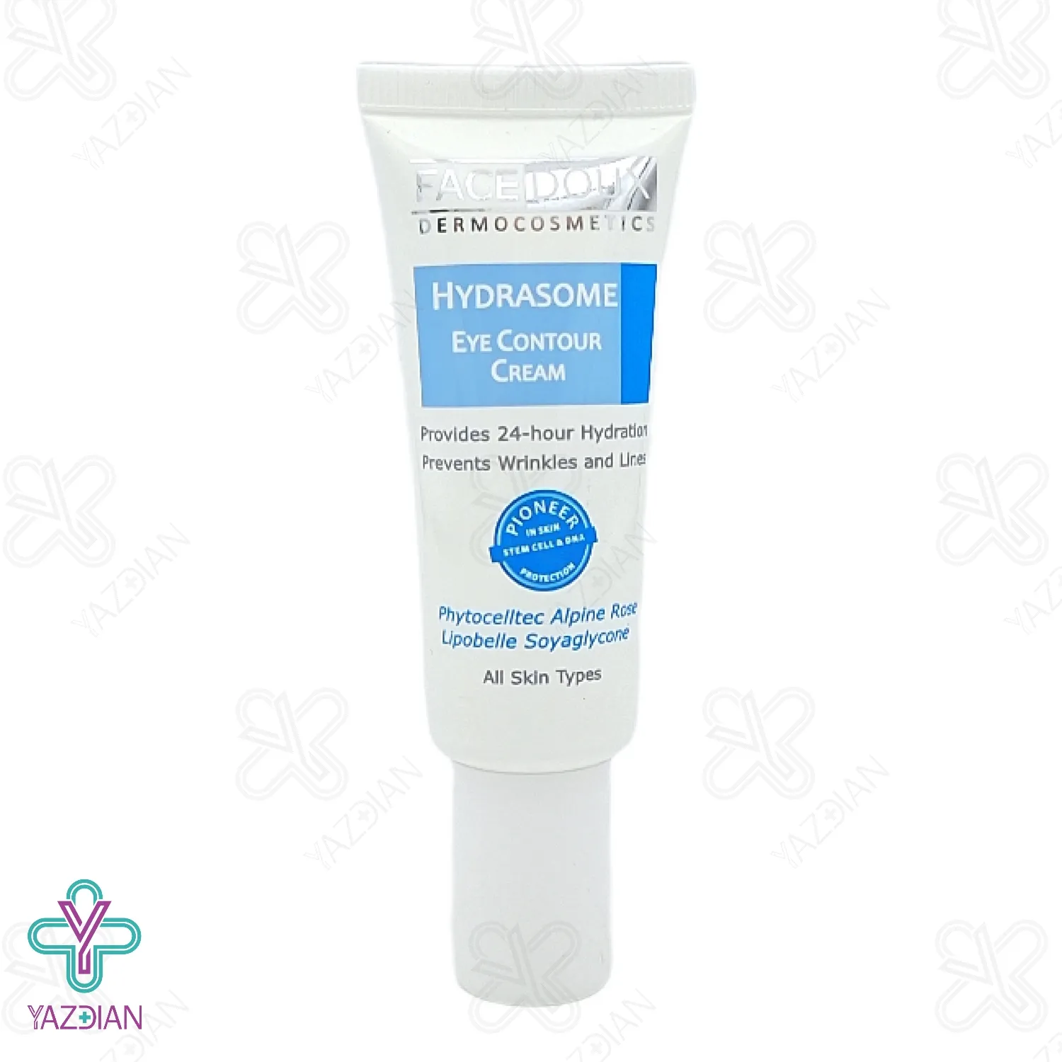 کرم مرطوب کننده دور چشم هیدرازوم فیس دوکس - 15 میلی لیتر	
