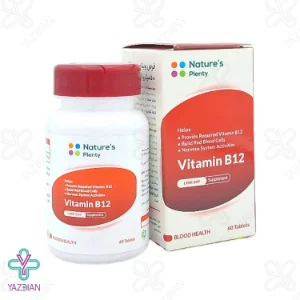 قرص ویتامین ب12 500 میکروگرم نیچرز پلنتی - 60 عددی	
