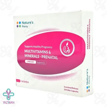 قرص مولتی ویتامین پریناتال بانوان نیچرز پلنتی - 30 عددی	