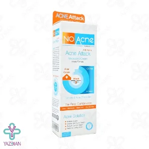 کرم ضد جوش acne attack پوست چرب و آکنه ای نو آ کنه - 50 میلی لیتر
