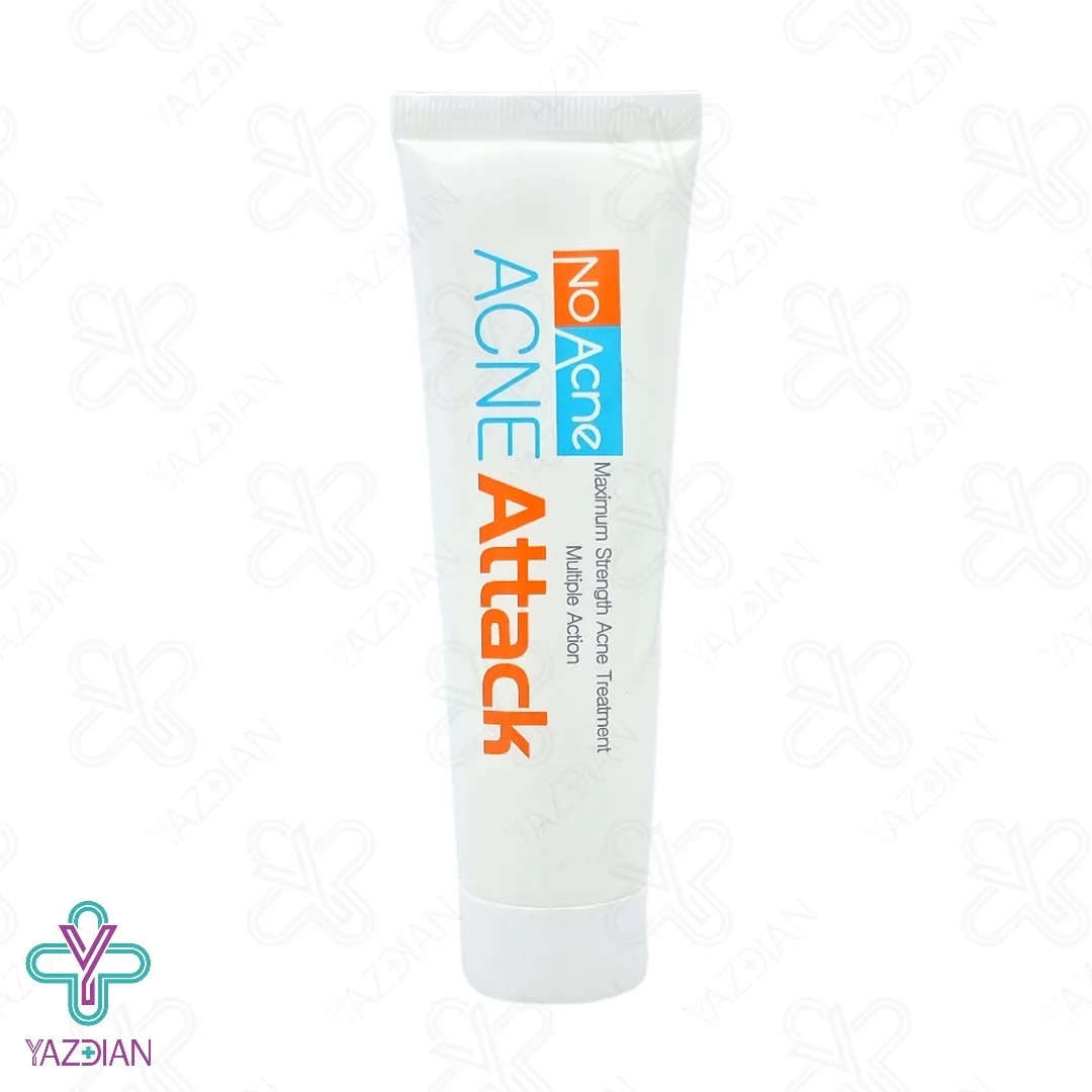 کرم ضد جوش acne attack پوست چرب و آکنه ای نو آ کنه - 50 میلی لیتر