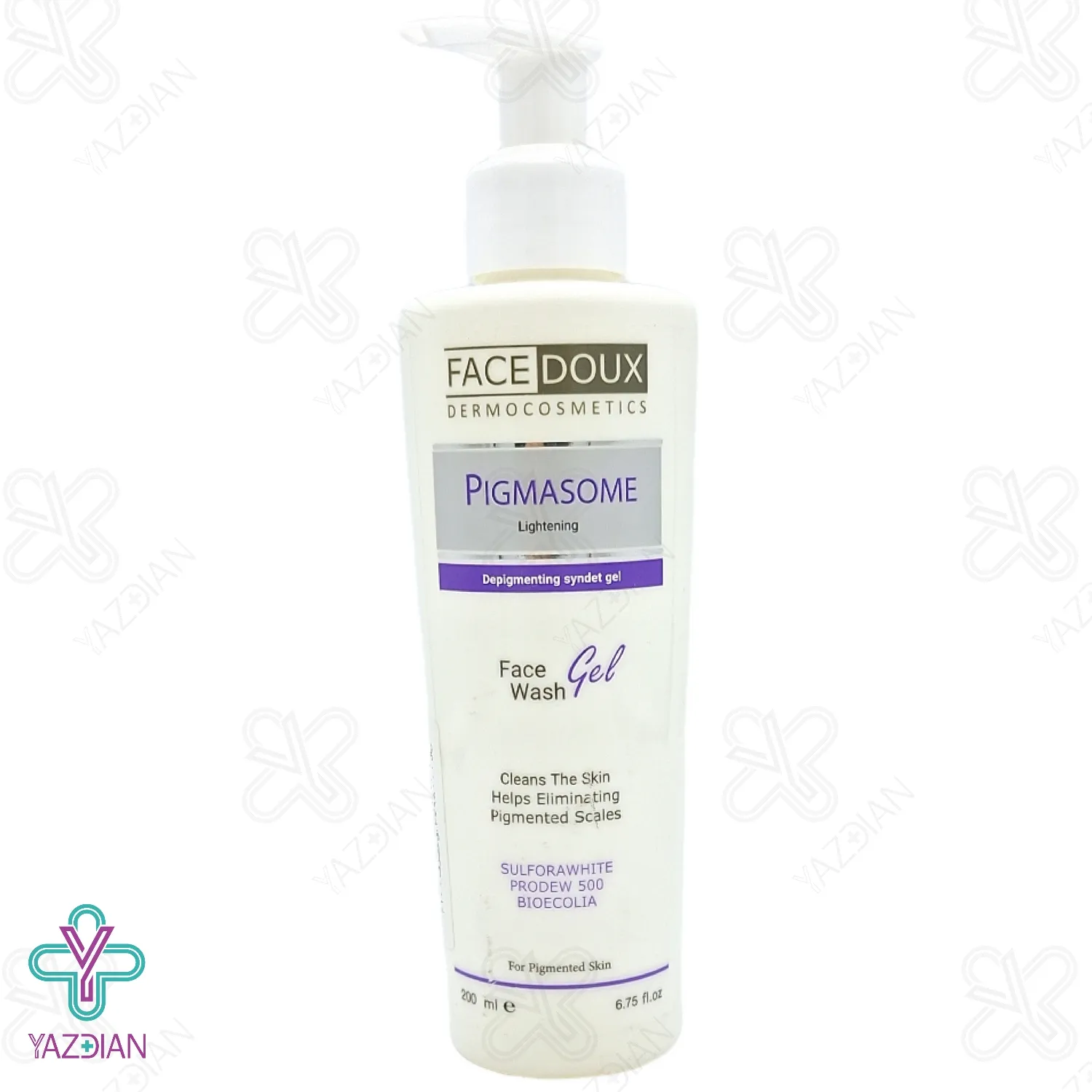 ژل شستشو صورت پیگمازوم فیس دوکس پوست تیره و دارای لک - 200 میلی لیتر	