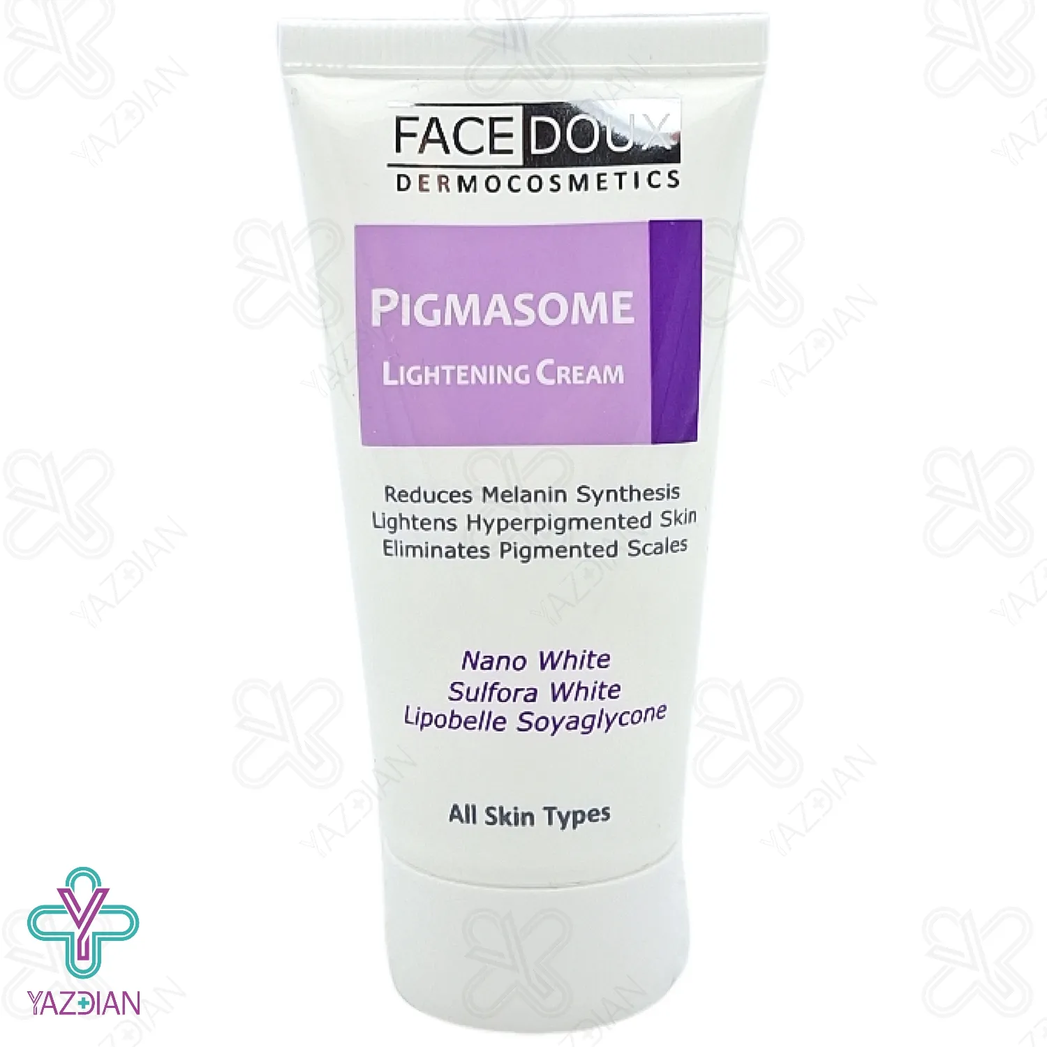 کرم روشن کننده صورت پیگمازوم فیس دوکس - 30 میلی لیتر	