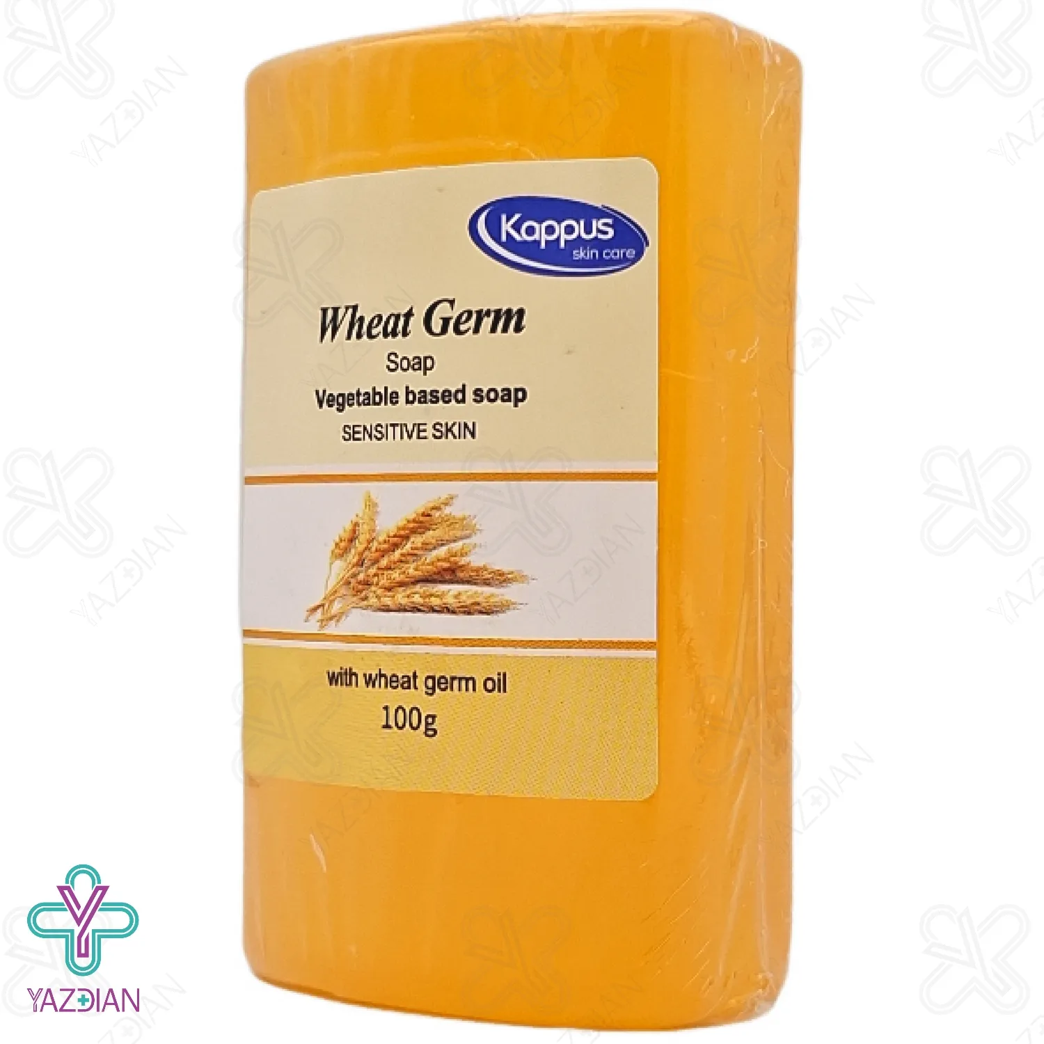 صابون جوانه گندم کاپوس اسکین کر مناسب پوست های چرب و آکنه ای - 100 گرم	
