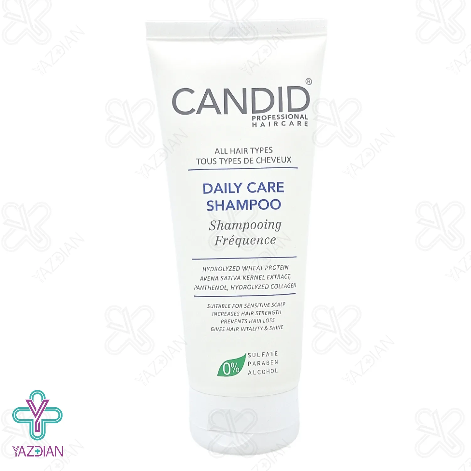 شامپو روزانه ویتامینه و پروتئینه کاندید - 200 میلی لیتر	